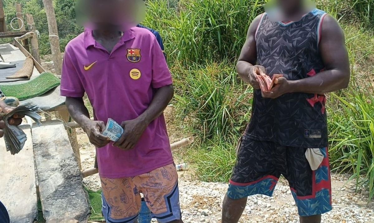 NAIMOS arrests two illegal miners, rejects GH¢30,000 bribe during Ankobra River operation
